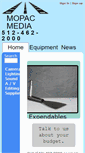 Mobile Screenshot of mopacmedia.com